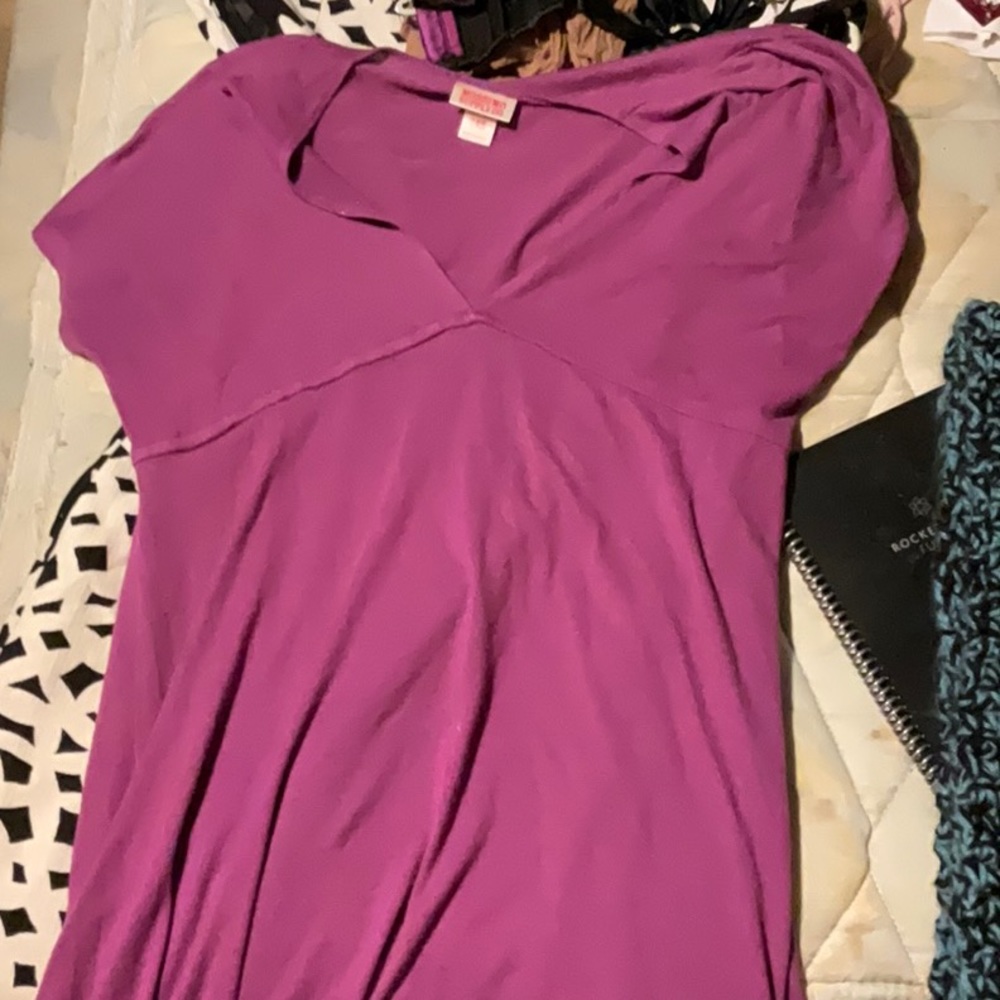 Purple dress